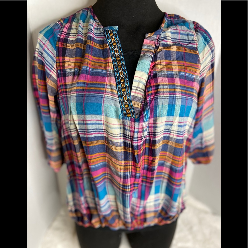 Phopsody plaid top